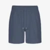 Organic Twill Shorts – petrolblå