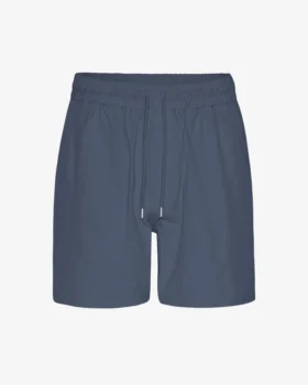 Organic Twill Shorts – petrolblå