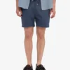 Organic Twill Shorts – petrolblå