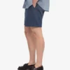 Organic Twill Shorts – petrolblå