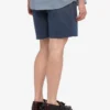 Organic Twill Shorts – petrolblå
