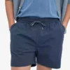 Organic Twill Shorts – petrolblå