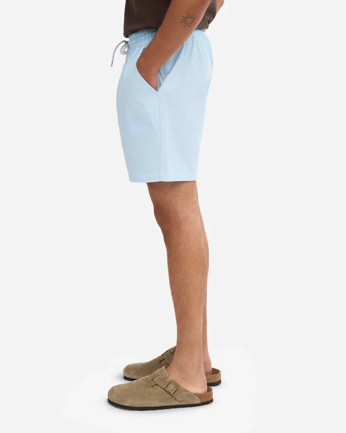 Organic Twill Shorts – polarblå