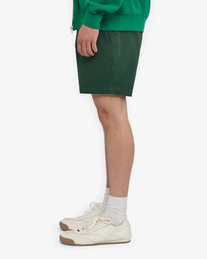 Organic Twill Shorts – smaragdgröna