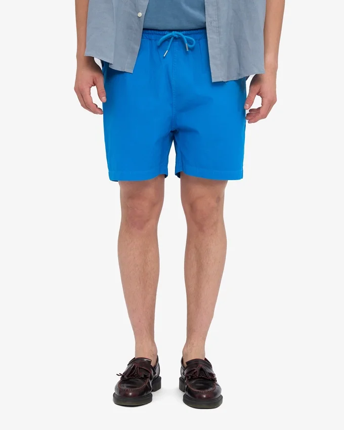 Organic Twill Shorts – stillahavsblå