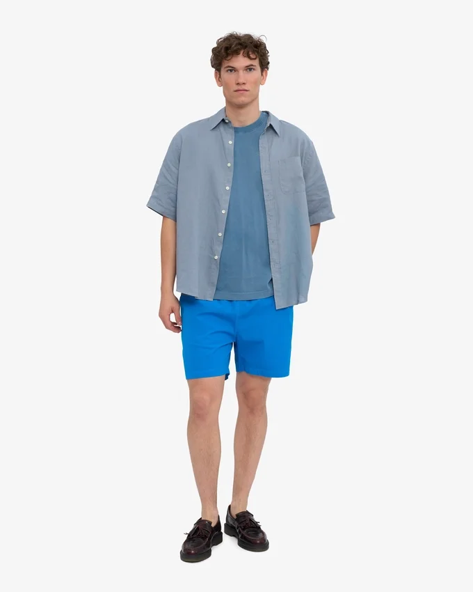 Organic Twill Shorts – stillahavsblå
