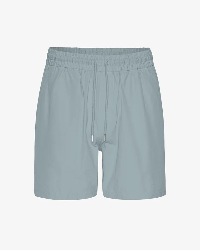 Organic Twill Shorts – stålblå