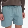 Organic Twill Shorts – stålblå