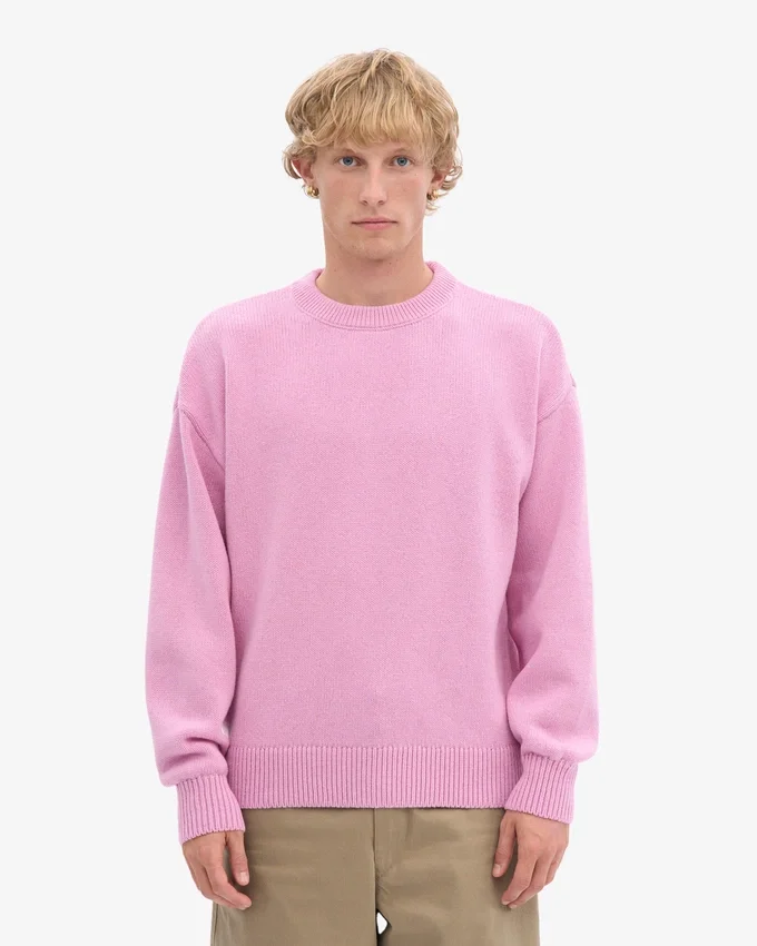 Oversized merinoullstrumpor – Cherry Blossom