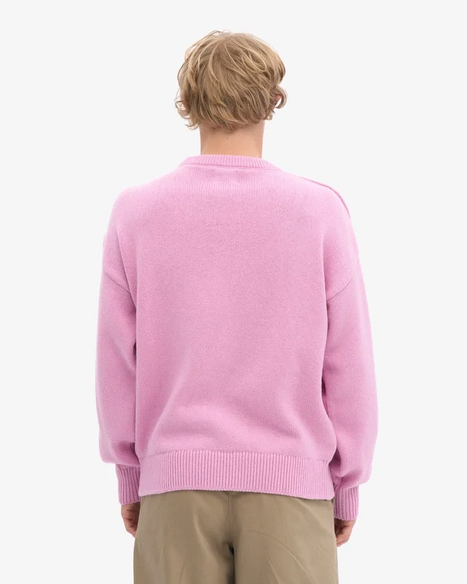 Oversized merinoullstrumpor – Cherry Blossom