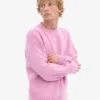 Oversized merinoullstrumpor – Cherry Blossom