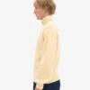 Turtleneck i merinoull – mjukgul