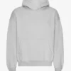 Överdimensionerad ekologisk huvtröja – Faded Grey