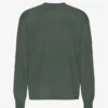 Överdimensionerad ekologisk långärmad T-shirt – midnattsgrön