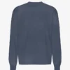 Överdimensionerad ekologisk långärmad T-shirt – Neptune Blue
