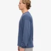 Överdimensionerad ekologisk långärmad T-shirt – Neptune Blue