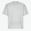 Överdimensionerad ekologisk T-shirt – blekt grå