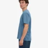 Överdimensionerad ekologisk T-shirt – blekt indigo