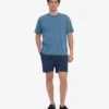 Överdimensionerad ekologisk T-shirt – blekt indigo