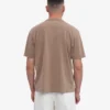 Överdimensionerad ekologisk T-shirt – blekt khaki
