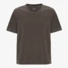 Överdimensionerad ekologisk T-shirt – blekt lera