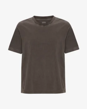 Överdimensionerad ekologisk T-shirt – blekt lera