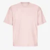 Överdimensionerad ekologisk T-shirt – blekt rosa