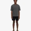 Överdimensionerad ekologisk T-shirt – blekt svart