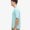 Överdimensionerad ekologisk T-shirt – blågrön