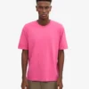 Överdimensionerad ekologisk T-shirt – Bubblegum Pink