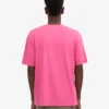 Överdimensionerad ekologisk T-shirt – Bubblegum Pink