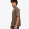 Överdimensionerad ekologisk T-shirt – Cedar Brown