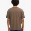Överdimensionerad ekologisk T-shirt – Cedar Brown