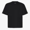 Överdimensionerad ekologisk T-shirt – djupsvart
