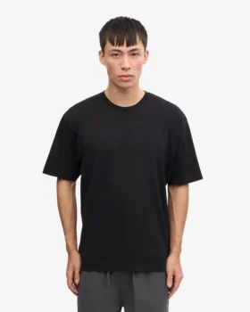 Överdimensionerad ekologisk T-shirt – djupsvart