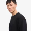 Överdimensionerad ekologisk T-shirt – djupsvart