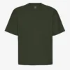Överdimensionerad ekologisk T-shirt – jaktgrön