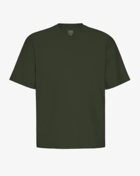 Överdimensionerad ekologisk T-shirt – jaktgrön