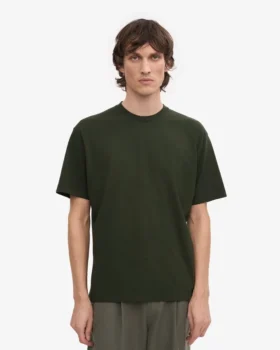 Överdimensionerad ekologisk T-shirt – jaktgrön