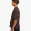 Överdimensionerad ekologisk T-shirt – kaffebrun