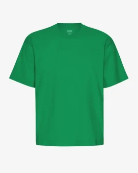 Överdimensionerad ekologisk T-shirt – kellygrön