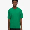 Överdimensionerad ekologisk T-shirt – kellygrön