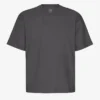 Överdimensionerad ekologisk T-shirt – lavagrå