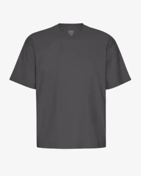 Överdimensionerad ekologisk T-shirt – lavagrå
