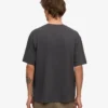 Överdimensionerad ekologisk T-shirt – lavagrå