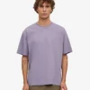 Överdimensionerad ekologisk T-shirt – lila jade
