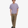 Överdimensionerad ekologisk T-shirt – lila jade