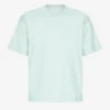 Överdimensionerad ekologisk T-shirt – ljus aqua
