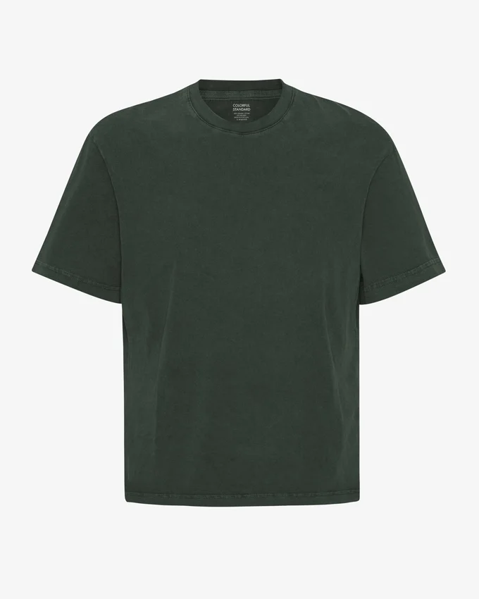 Överdimensionerad ekologisk T-shirt – Midnight Forest
