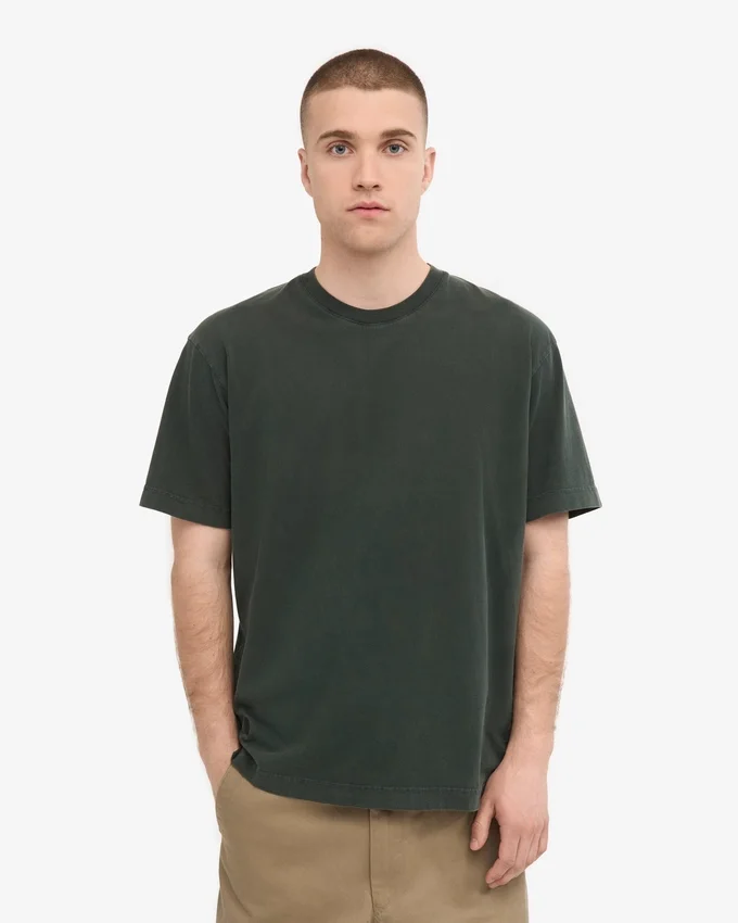 Överdimensionerad ekologisk T-shirt – Midnight Forest
